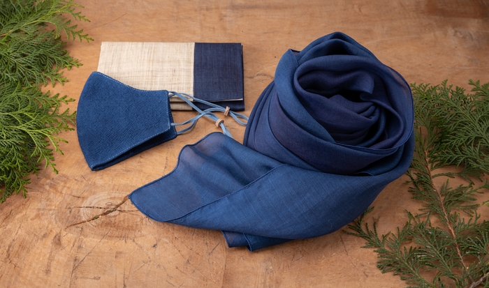 本藍染め「藍色」あいいろ