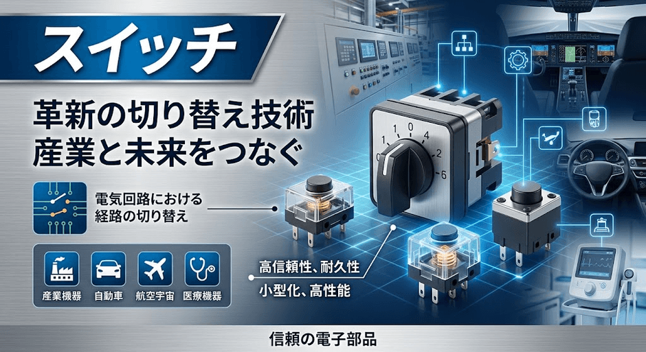 図. スイッチの製品画像