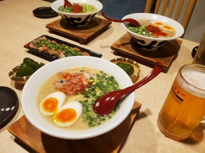 福岡の小郡系とんこつラーメン店 「麺屋我ガ」3店舗が周年を迎えます