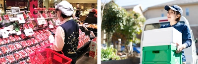 ご注文いただいた商品を店舗からご自宅へお届け！話題の「セントラルスクエア恵比寿ガーデンプレイス店」でライフネットスーパーのサービスがスタート！