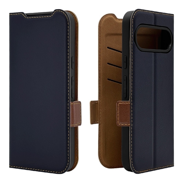 ネイビー×ブラウン