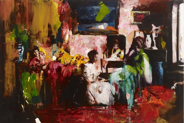 Cinderella, 2017, Oil on canvas, 130.3×194.0cm (C)IDA Studio Inc.