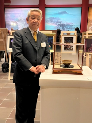 第5回藝展「祈り」に山根彰正の”無釉曜変天目茶碗”を出展