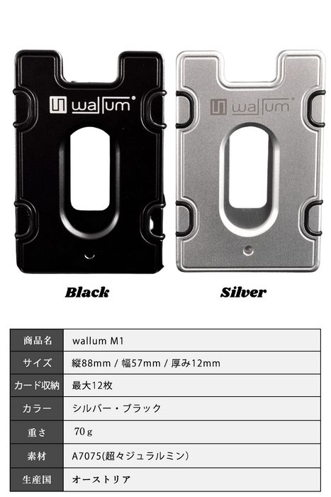 M1スペック表　