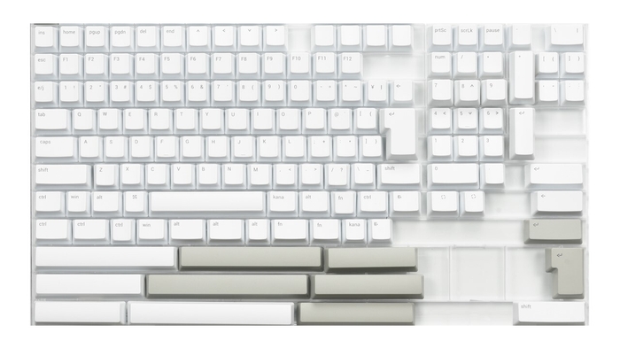 『GRAPHT Designer Keycaps Matte White』(JPUS配列対応、158キー)