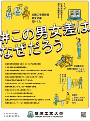 芝浦工業大学、「国際女性デー」にエンジニアリングにおける ダイバーシティの大切さを伝える広告出稿　 3月8日(金)朝日新聞 読売新聞朝刊に掲載