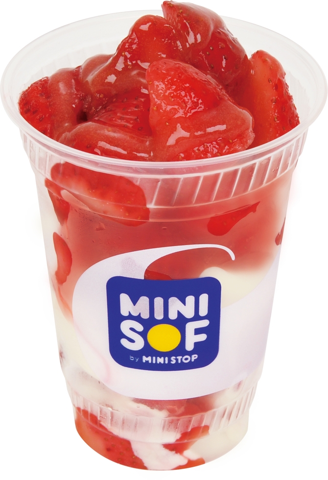 たっぷりいちごパフェ 単品画像