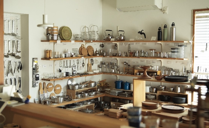 『だいどこ道具ツチキリ』店主　土切敬子さん宅　店舗スペース