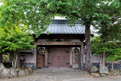 1818年移築 長屋門(富士河口湖町指定有形文化財)