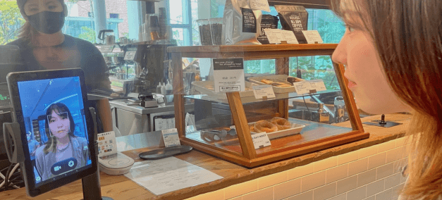 顔認証決済の様子(イメージ)