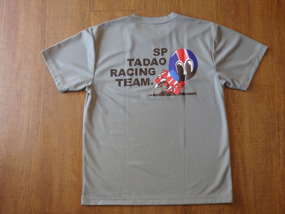 SP忠男オリジナルTシャツ(ブラック／グレー)