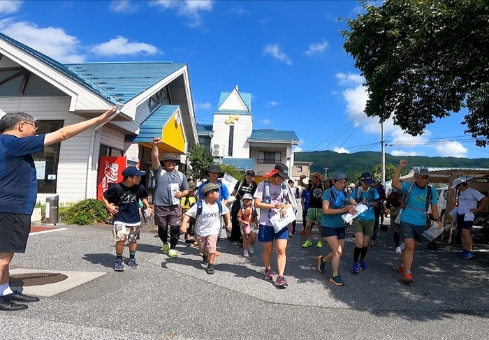 スタート(スターターは三陸鉄道・石川社長)