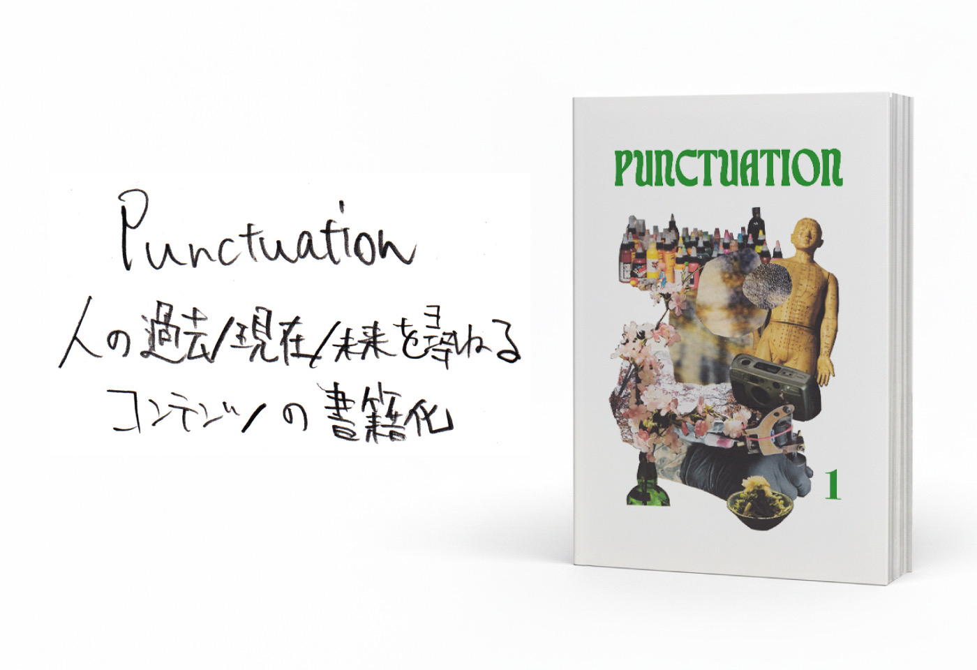 人の過去/現在/未来を尋ねるコンテンツ「Punctuation」の書籍化