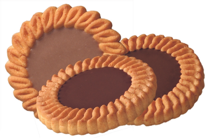 チョコ&コーヒービスケット生地