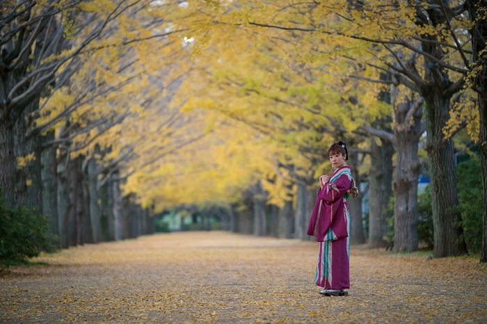 『降幡愛写真集 いとしき』掲載写真・秋より