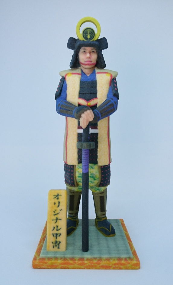 俺武者 オリジナル甲冑 前