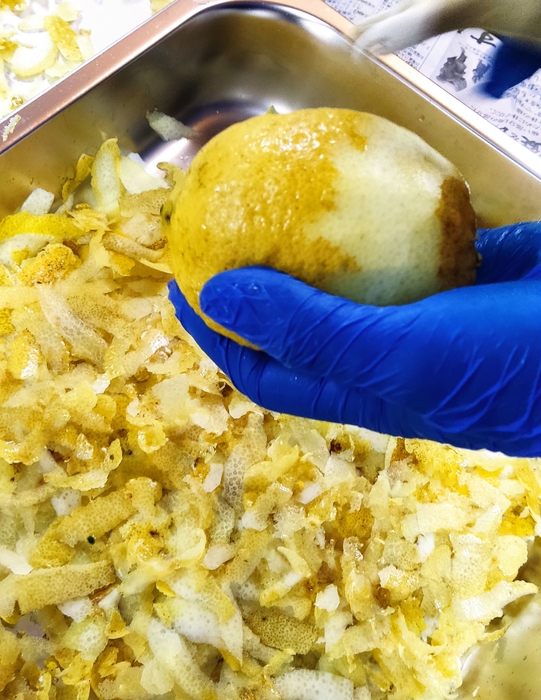 こだわりの皮剥き