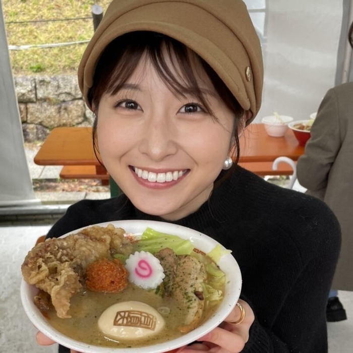 「大阪城極上ラーメンフェスタ」サポーター  ytv　佐藤佳奈アナウンサー