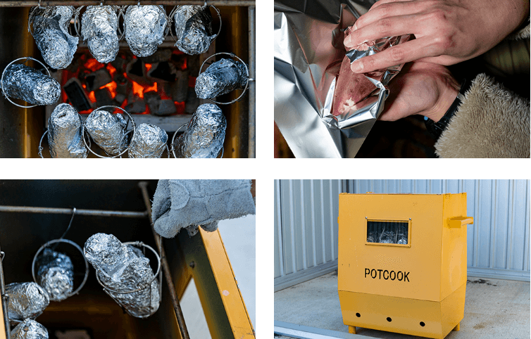 「シャトーブリアン」製造時の作業風景