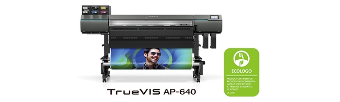 <AP-640専用のレジンインク「TA ink」が「ECOLOGO(エコロゴ)認証」を取得>