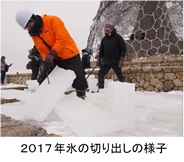 六甲山の冬の風物詩「氷の切り出し」を 大寒の1月20日（日）10時から行います！