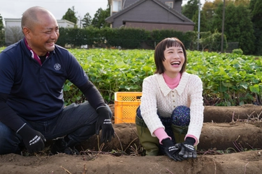 松本まりかさんが千葉県産さつまいもスイーツを堪能！＆ 畑で全力さつまいも掘り？！ 「紅のご褒美」PR動画第二弾が 1月16日(木)より特設サイト【千葉自賛】にて公開