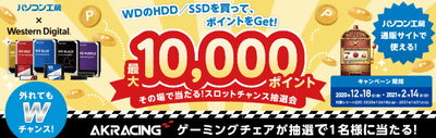 その場で当たるスロットチャンス抽選会