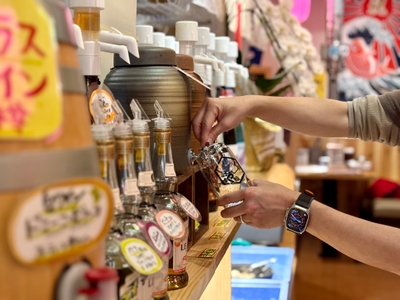 セルフ飲み放題用ドリンクバー