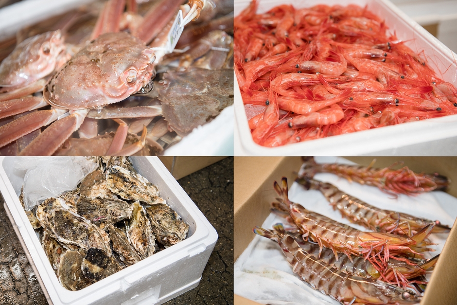 仲卸利州仕入れ 多彩な魚種(1)