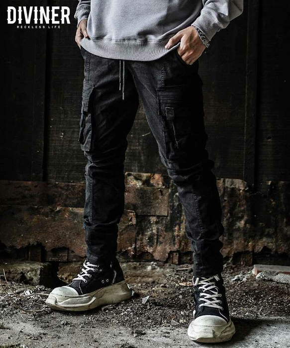 Black Cargo Pants