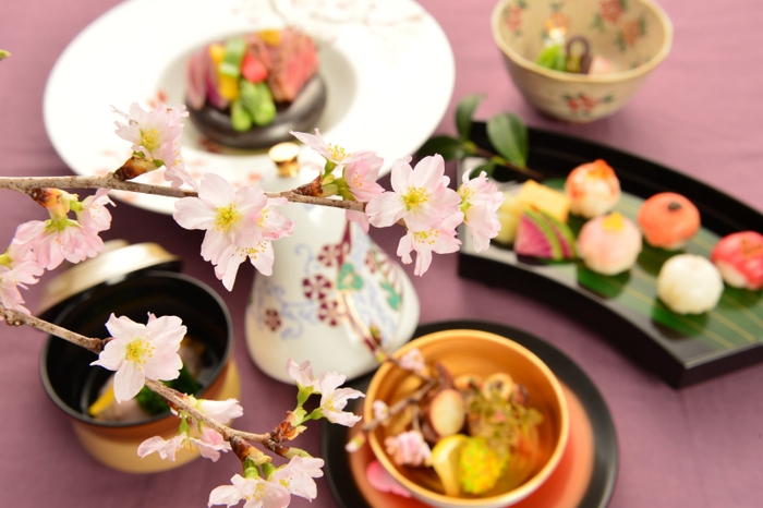 桜会席イメージ
