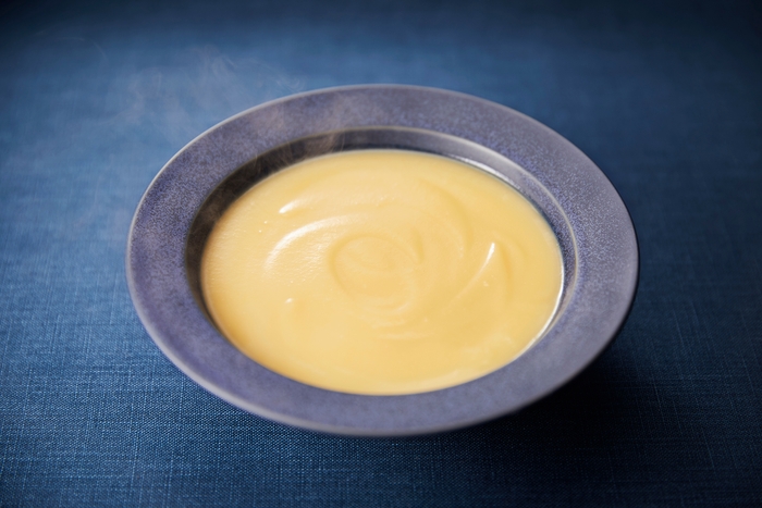 スイートポテトのポタージュ お召し上がりイメージ