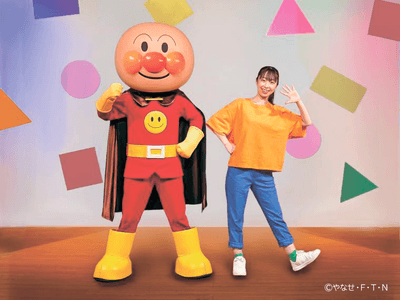 アンパンマンたちが登場するステージを毎日開催！