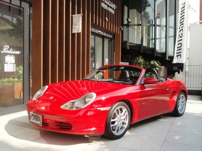 ポルシェ・ボクスターS 3.2/AT/左ハンドル2003年
