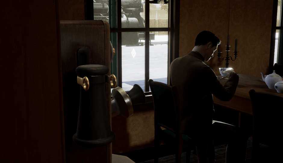 <VR推理ゲーム「隠しストーリーVR」>