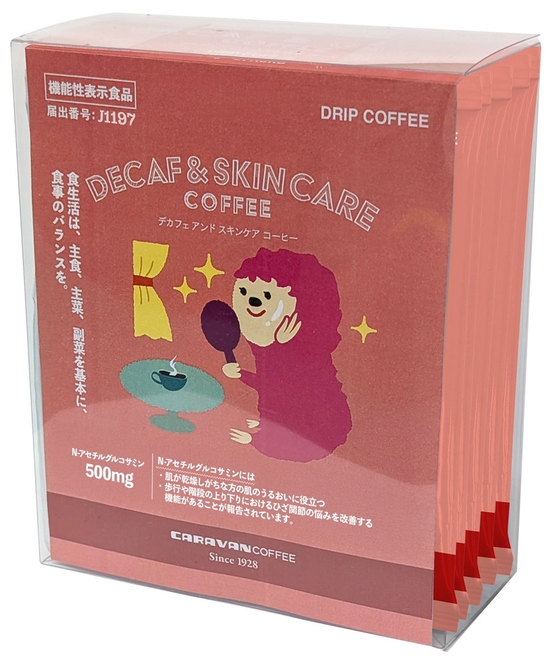 DECAF & SKIN CARE 5袋入り 1,080円（税込）