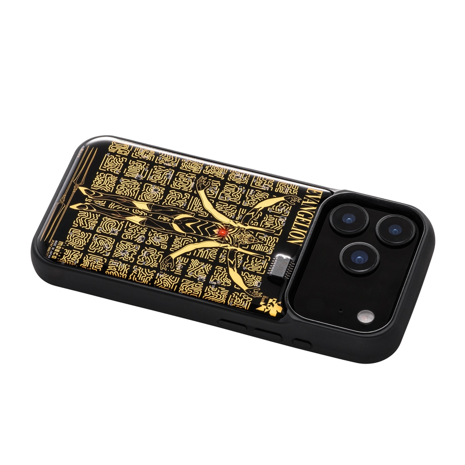 FLASH EVA13 基板アート iPhone 17 Proケース　ななめ