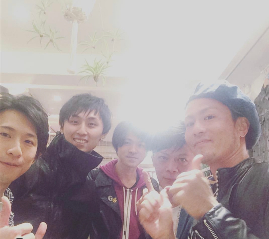 台湾カット講習時のモデルの皆さま