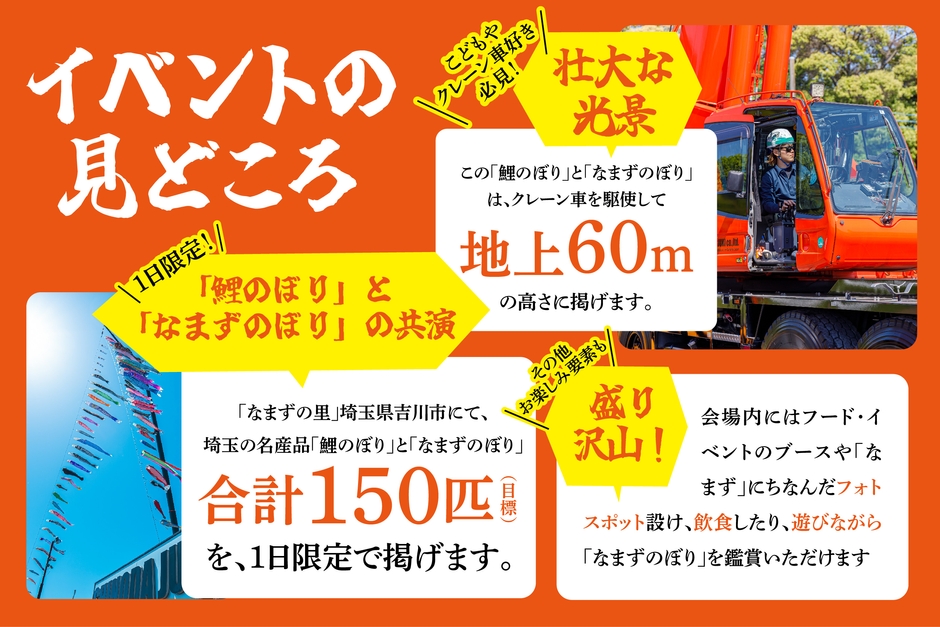 イベントの見どころ