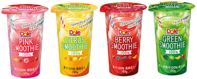 『Dole(R) SMOOTHIE』シリーズ4品