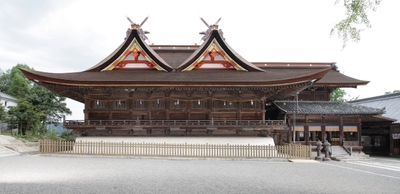 吉備津神社 国宝本殿・拝殿 2