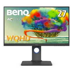 新たなデザインの可能性を広げる 『AQCOLOR(TM)』シリーズ最新モデル　 WQHD解像度、65W給電のUSB Type-C端子付き 27型デザイナー向けモニター「PD2705Q」7月17日発売