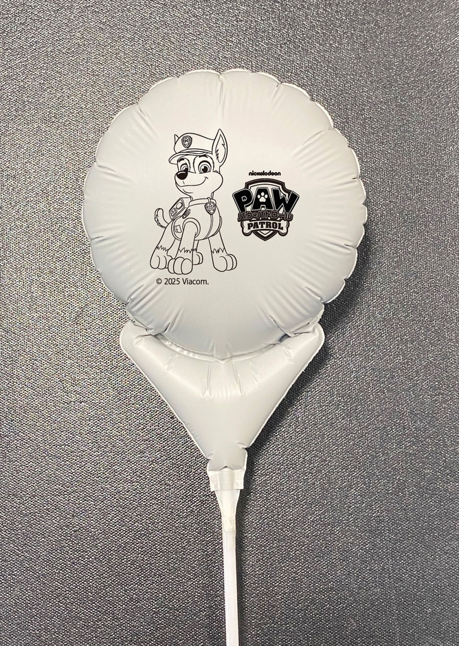 「塗り絵バルーン」　イメージ