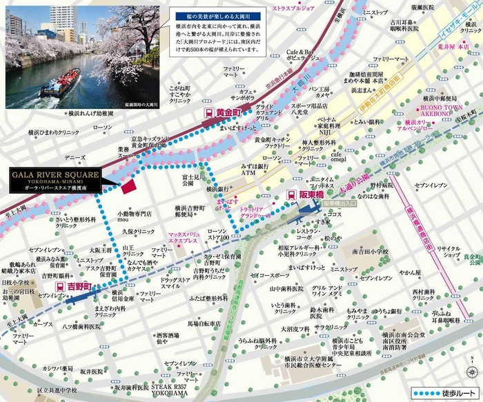 現地案内図