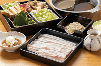 国産豚のしゃぶしゃぶ