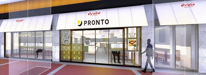 PRONTO エキュート立川店 外観（カフェ）