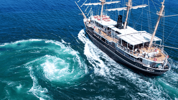 世界最大級の「渦潮」