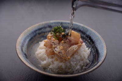 鯛茶漬け、〆の一杯