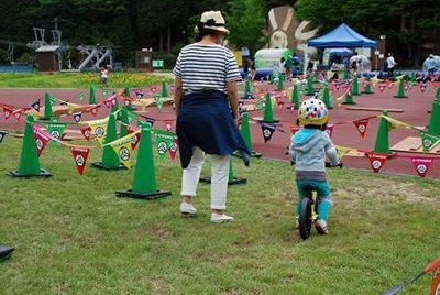 ストライダーエンジョイPark 開催時の様子