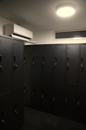 独立したロッカールーム